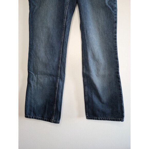 Gap Jeans Bootcut Women's Size 14 Vintage Y2K High Rise Dark Wash 34x30 - Picture 2 of 8